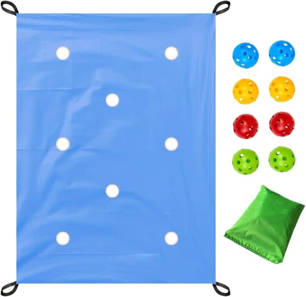Tarp with Holes Team Building Game | Fun Group Activity Set | Cooperative Game Kit (DB)