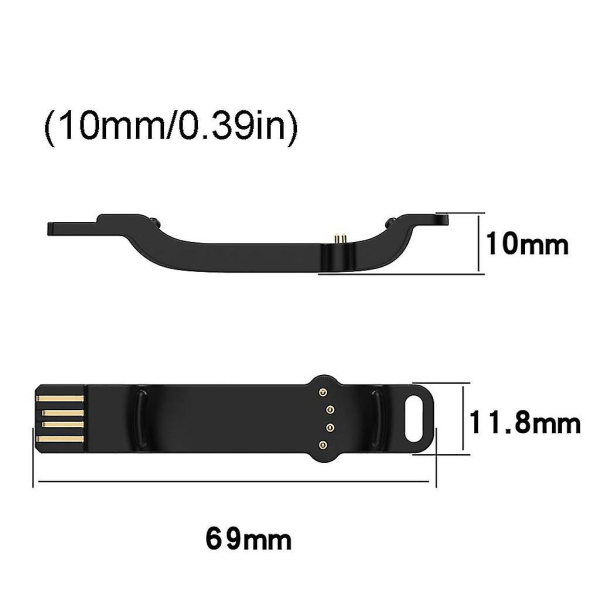 USB-latauskaapeli Polar Unite -älykellolle, ei-magneettinen lataustelakka fw