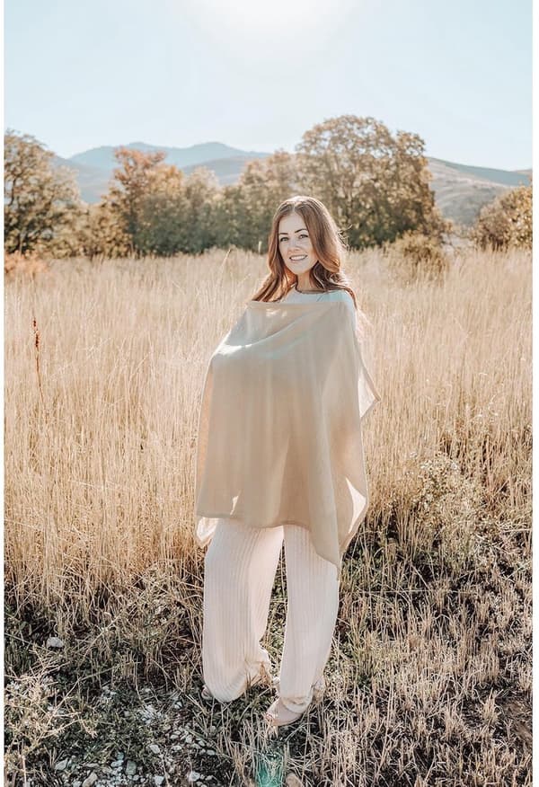 Amningsbeskyttelse - Ammeteppe - Baby Muslin - Anti-eksponeringsbeskyttelse