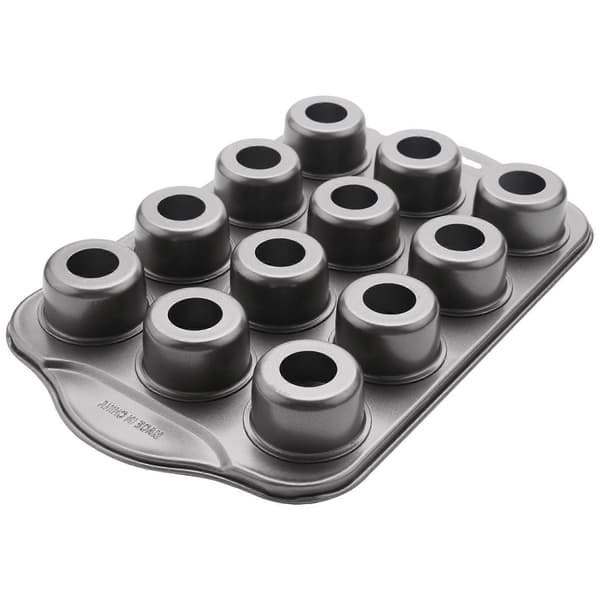 12-Hole Mini Cheesecake Pan with 12 Removable Bottoms