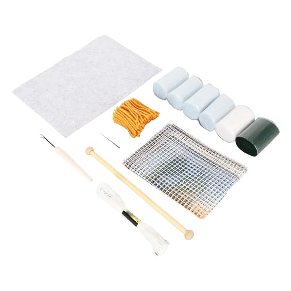 Latch Hook Mattkit DIY Latch Hook Hantverkspaket för Barn Vuxna Sovrum Heminredning Gåva