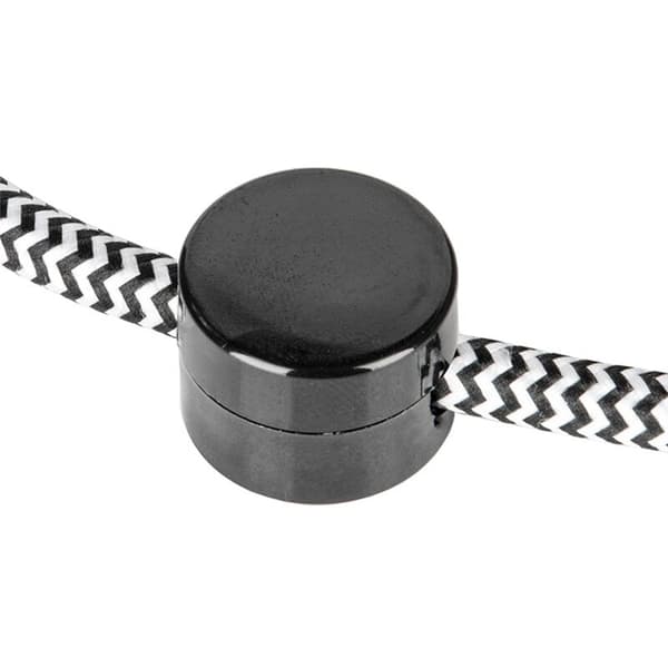 10 stk. loftkroge, DIY lampeophæng, elektrisk kabel, ledning, lysekrone, lysarmatur, sort