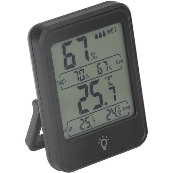 Professional Digital Thermometer Hygrometer Electronic Humidity and Temperature Meter with LCD Display for Indoor and Outdoor