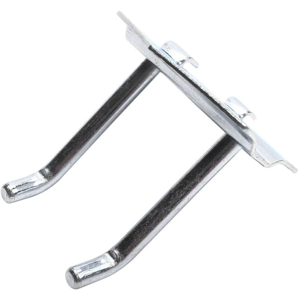 10 pcs 50mm Hook High Quality Practical Multifunctional Double Slanted Steel Tool for Wall Hanging Organizing Storage