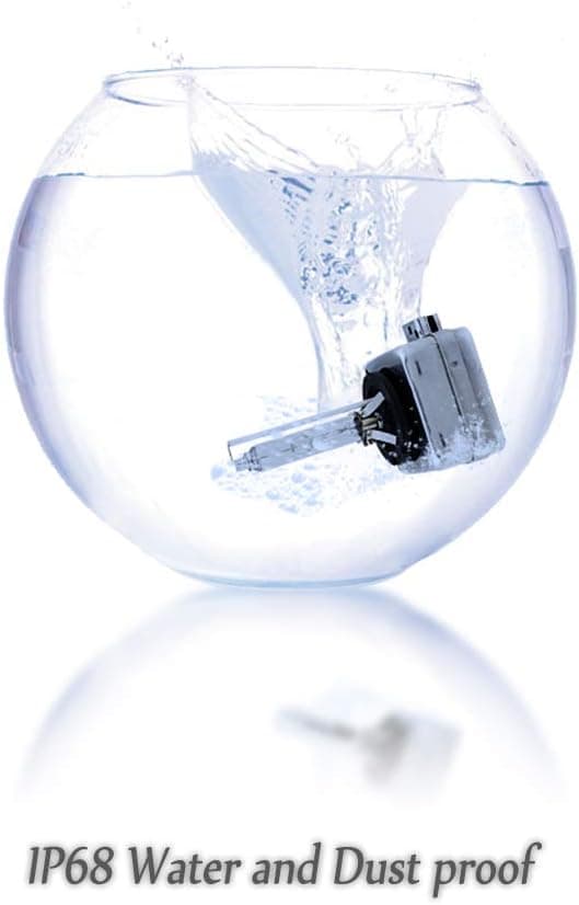 2-pakning HID Xenon-pærer erstatning for D3S-pærer - Bilfrontlykter, 12V, 35W (6000K)