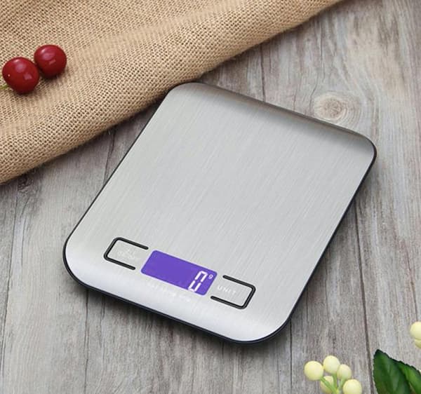 Kitchen Scale, Pocket Scale, Stainless Steel, 1g-5kg 290