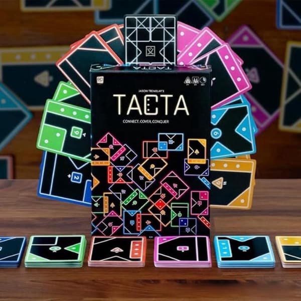 1 sett TACTA brettspill 2-6 spillere raskt kortspill moro S-FY-