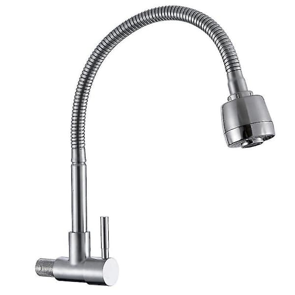Wall-mounted kitchen faucet 360° rotatable