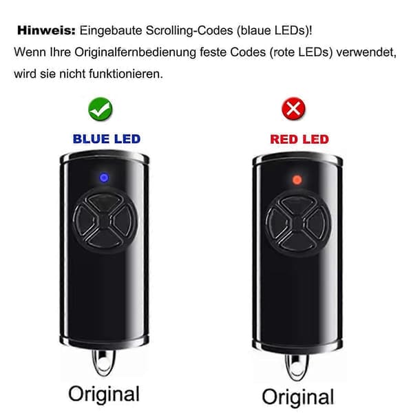 2-pack Handheld Transmitter for Garage Door Remote Control 868.3 BS MHz Garage Door Opener for -4-868-BS