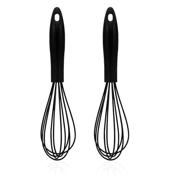 Silikonepiskeris, Manuel mixer, Silikonebagning, Kreativ, Sort