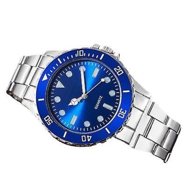 Affärslysande kvartsklocka Herrklocka Ny klocka Grön Submariner Klocka Grön Grön Green