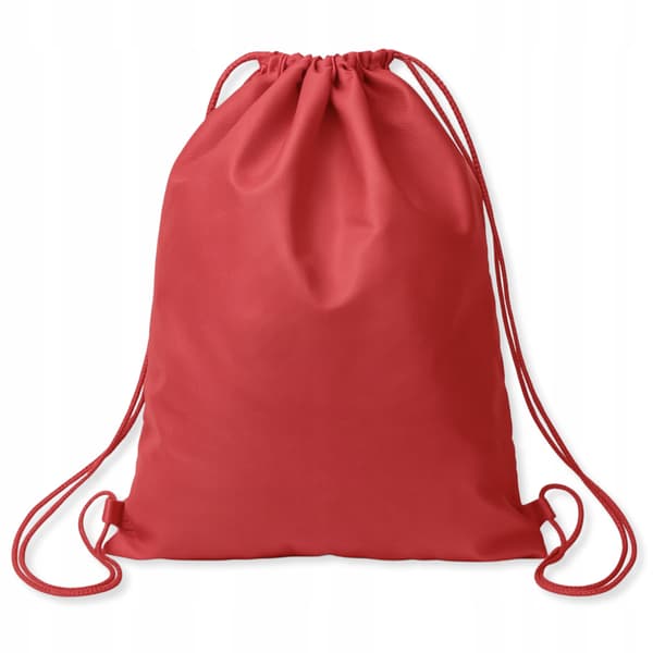 Backpack for school, preschool, travel, shoes and clothes, red