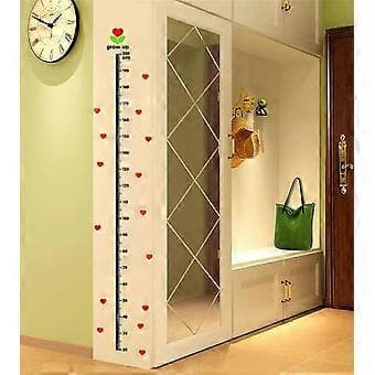 Height Chart Stickers Wall Decal with 20-200cm Ruler for Kids Room Playroom