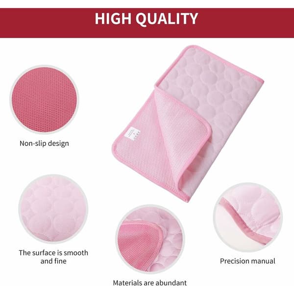 Cool Companion Pet Comfort Cooling Mat Bed Sovematte for hunder og katter-S