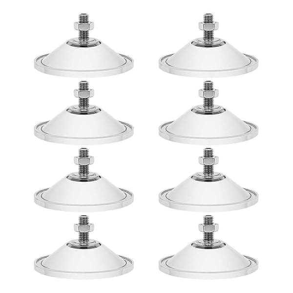 8 Pcs Heavy Duty Suction Cups Strong Thickened Window Suction Cups Clear Pvc Suction Cups 5.5 cm Large Suction Cups [DB] Transparent