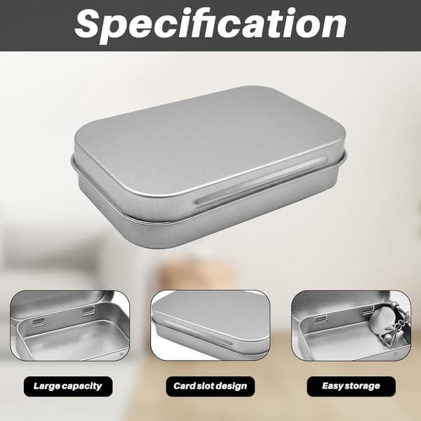 4 Pieces - Iron Box - Storage Box - Portable Box - Storage Box - Jewelry Box