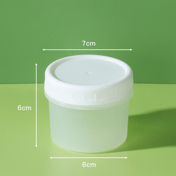 12 st - Förvaringsmuggar - 160 ml - Matbehållare - Såslådor - Salladsdressingbehållare