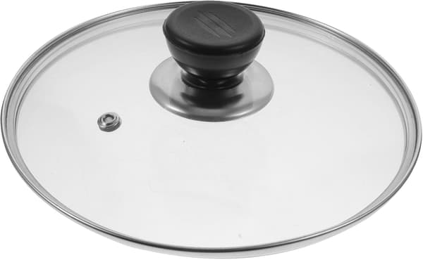 Gryta Glaslock Hushålls Grytlock Glas Rostfritt Stål Säkerhetsskydd Inte Lätt att Deformera
