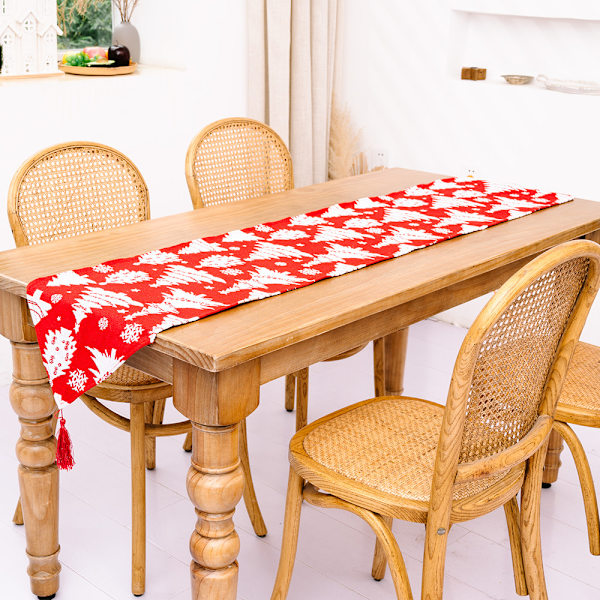 Julebordløber, 1 festlig juledug Deco