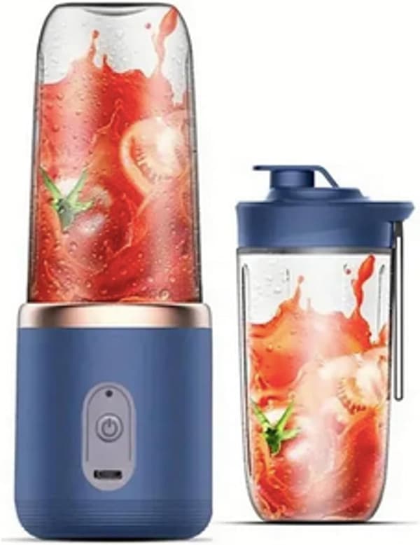 Personal Blender for Shakes and Smoothies with 12 oz To Go Bottle, Small Portable Size