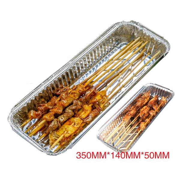 Engangsform av aluminiumsfolie, baking, grilling, brød, ovnssikker