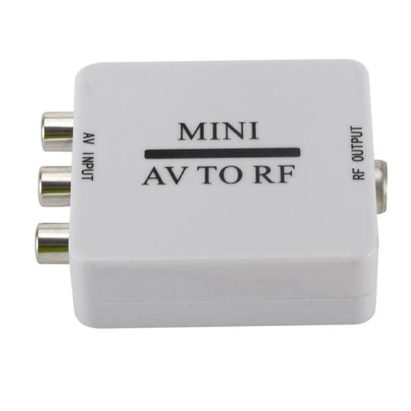 RCA/A/V Komposittvideokabel til RF/Koaksial/Koaksial Konverter Kompatibel Modulator TV