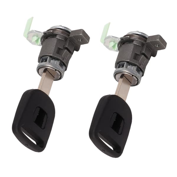 Car Lock Cylinder with Key Left Front Excellent Mechanical Stability Replacement for CRV 2002-2006