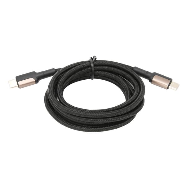 KUULAA PD Charging Data Cable Nylon Braided Wire 100W 5A Super Fast Charging Line 2m 0.3 0.3