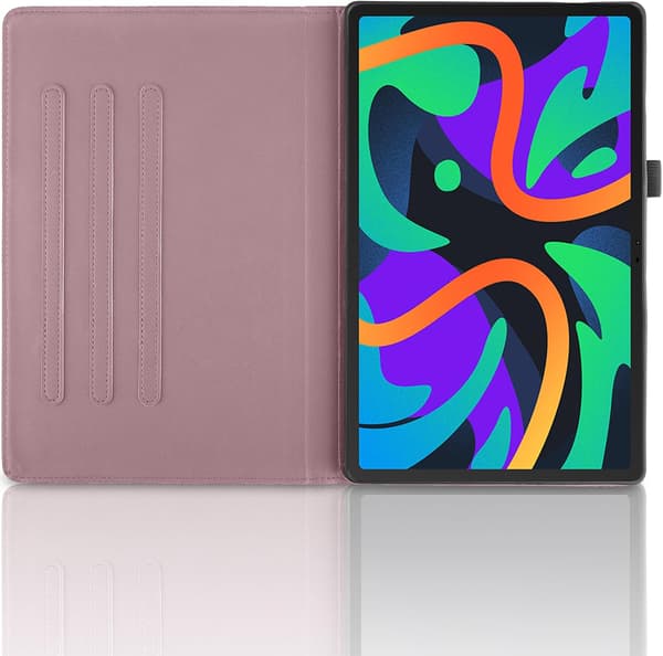 Etui til Lenovo Tab M11 11 2024 TB330FU Træmønster rosa