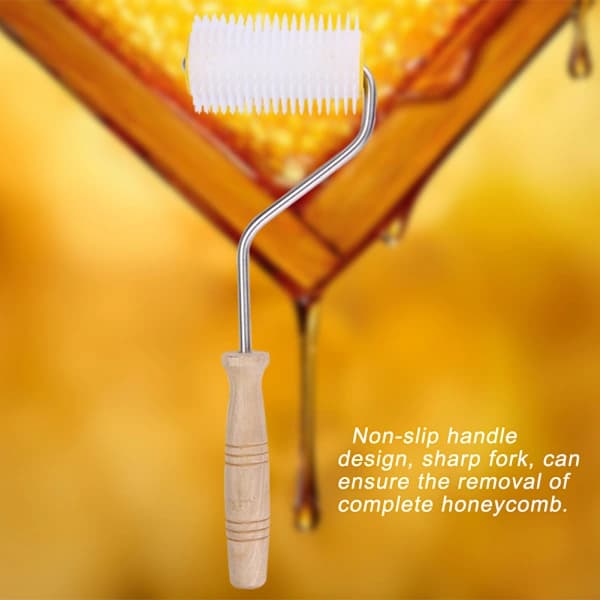 Uncapping Needle Roller Bee Honeycomb Extract Beekeeping Equipment Tool for Beekeepers