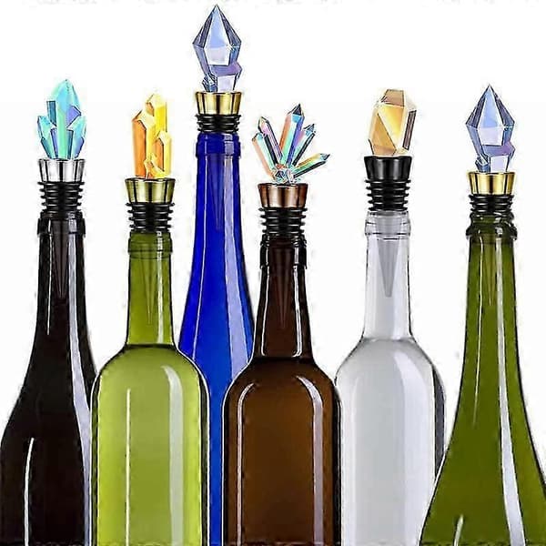20 Pieces Blank Bottle Stoppers with Threaded Post Metal Wine Stopper Inserts Set Hardware for Wood Turning DIY Projects jn [DB]