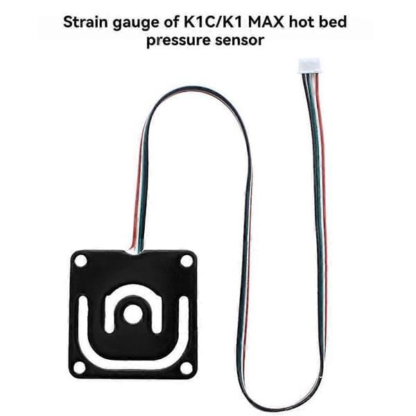 Til Creality K1C/K1 MAX Opvarmet Seng Tryksensor Strain Gauge Nivellering til 3D-printertilbehør 1 stk.