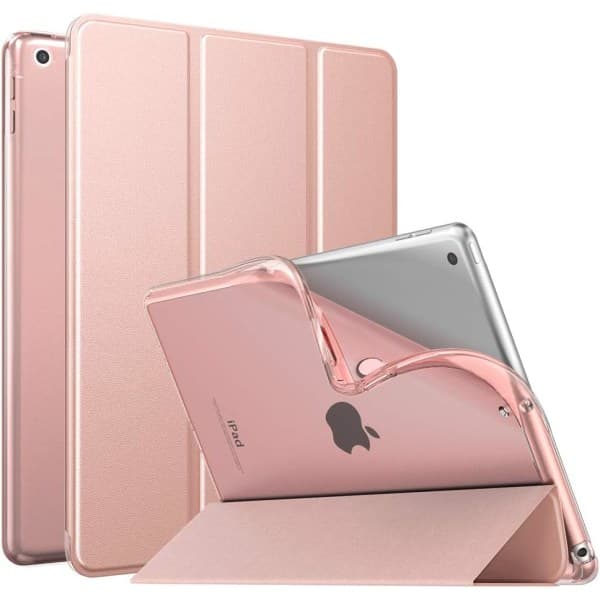 Case for new iPad 9th Generation Case, Soft TPU Transparent Frosted Shell Slim Protective