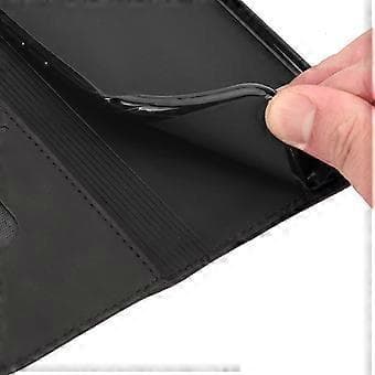 Mobilfodral för Samsung Galaxy A55 5G i PU-läder, stötsäkert, plånboksdesign (Stil B)