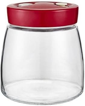 Fermenteringskrukke med luftutløpsventil 1L – Automatisk ventil for å slippe ut oppbygde gasser