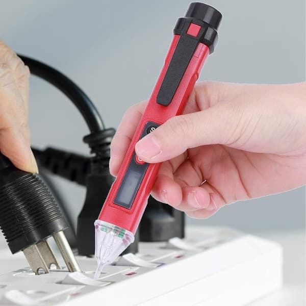 1 x testpenna, larmpenna, strömtestverktyg, elektriker testpenna