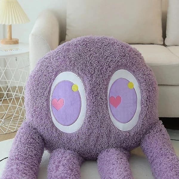 Mysig bläckfisk Alien leksak - Fylld långa ben kudde soffa dekor grön 100cm green 100cm