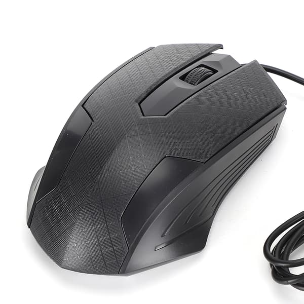 Professional Black Laptop Mouse - 2400 dpi High Precision and Ergonomic Design (Q57)