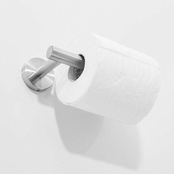 Toiletpapirholder til vægmontering i badeværelse, SUS 304 rustfrit stål