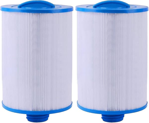 2 st spafilterpatroner, för Pleatco Pww50 bubbelbadfilter, spafilter för Unicel 6ch-940/jacuzzi spa business bubbelpool ersättningsfilter
