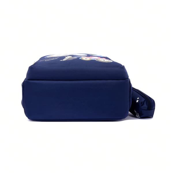 Flickryggsäck med justerbara remmar Tecknad design Lätt skolväska Ej angivet Marinblå Not provided Navy Blue
