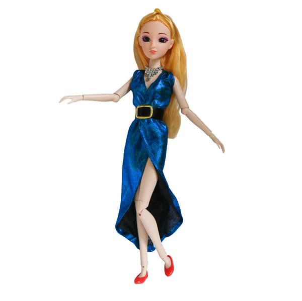 Barbie-modedragt, 3 dele, 3 dukketilbehør, til børn
