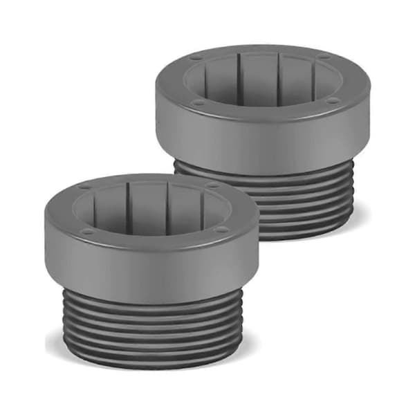 4 stk. Pool Parasol Stabilisator Adapter Gevind Adapter Bøsninger Pool Parasol Stabil Adapter Parasol