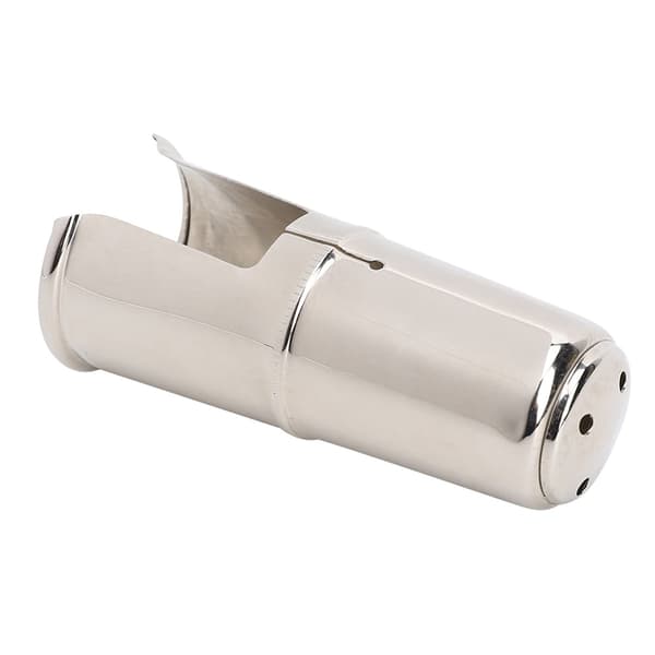 Fløytehodebeskyttelse Nikkelbelagt Munnstykkplugg for Saksofon Klarinett BB Høy Tone