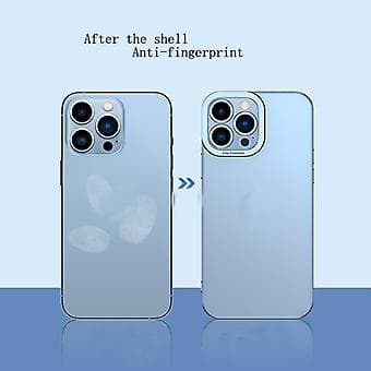 Elektrobelagt TPU-deksel til iPhone 14 Plus (sølv)