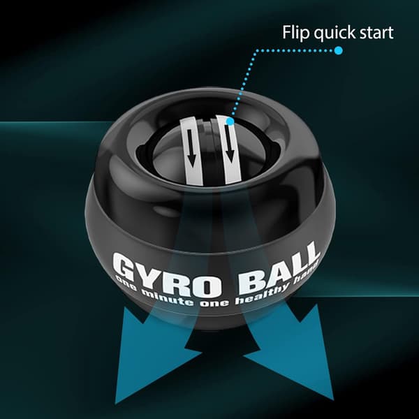 Wrist Training Ball - Self-Starting Gyroscopic Forearm Exerciser for Arm Strengthening