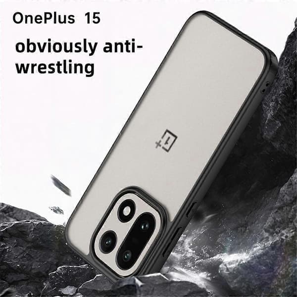 Compatible with OnePlus 15 5G Case Airbag Anti Drop TPU PC Phone Back Cover-FX-