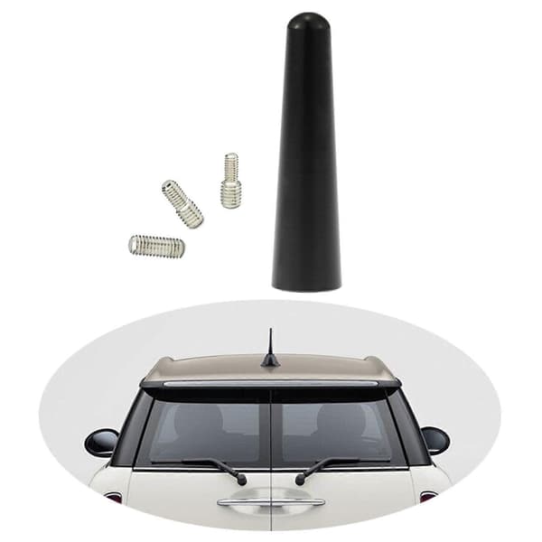 DB Car Antenna Radio Antenna with M4 M5 M6 Threaded Adapter AM/FM Antenna Mast Roof
