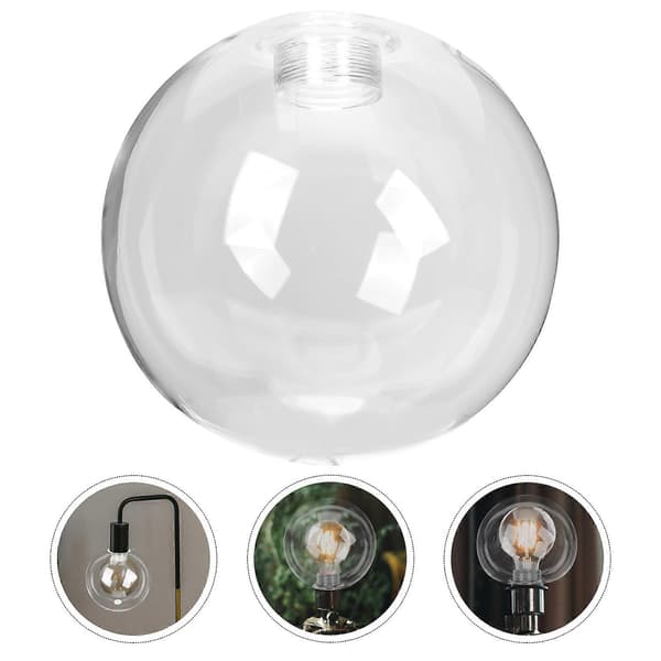Glass Shade 100mm Globe Bulb Cover G9 Socket Modern Lampshade Accessory