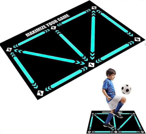 60x90cm Football Training Mat for Quiet Footwork and Exercises-FY-